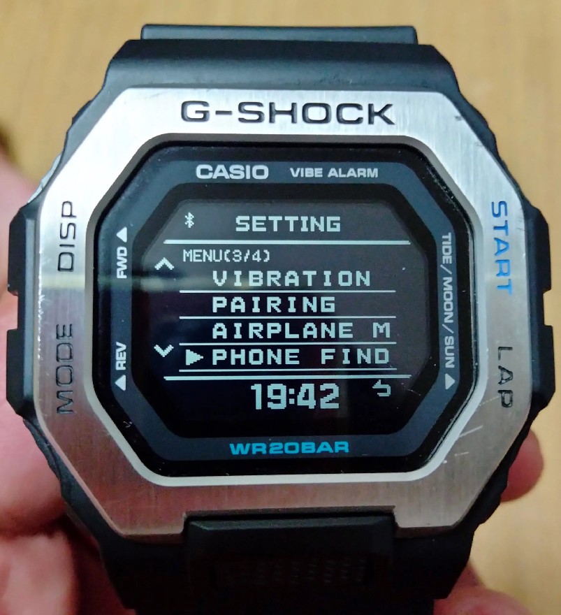 最強釣り時計 G-SHOCK GBX-100-1JF レビュー2（スマホ連動機能編）スマートウォッチ