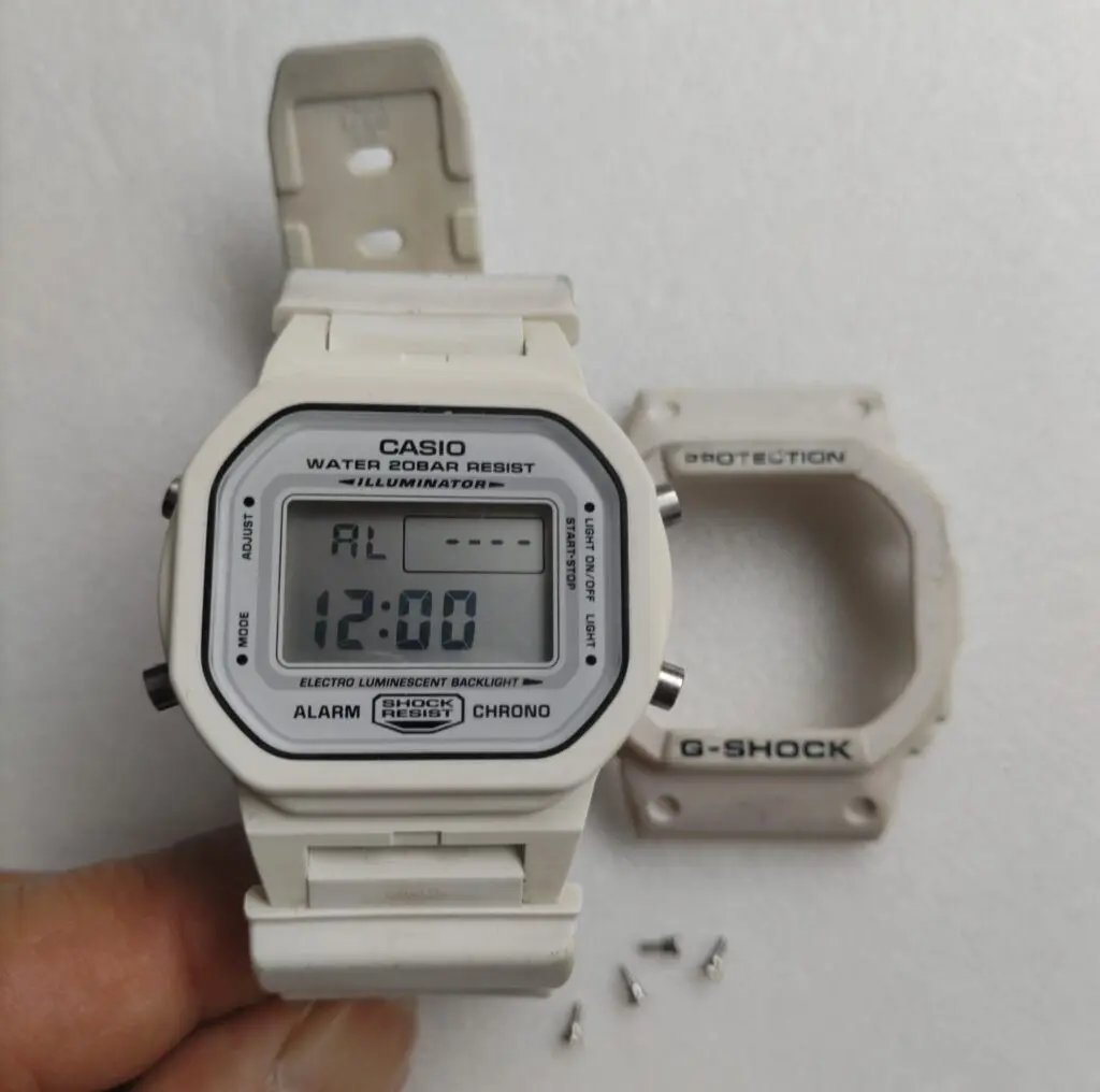 自力で】DW-5600のベルト（バンド）・ベゼル交換方法[G-SHOCK